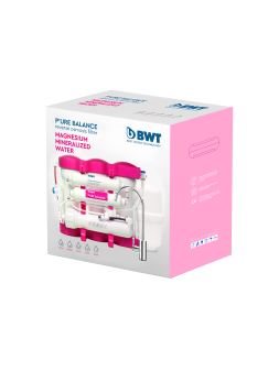 BWT PINK BALANCE REVERSE OSMOSIS SYSTEM PACKAGING