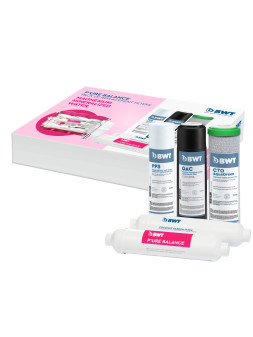 BWT PINK BALANCE REVERSE OSMOSIS CARTRIDGE SET