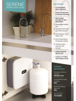 INLINE-5 REVERSE OSMOSIS SYSTEM